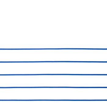 Preview: French Terry Panel ca. 89 cm Lineas Blau/Weiß by Lillesol&Pelle von Swafing